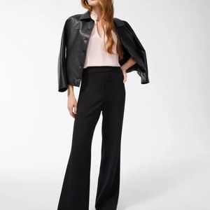 Chico's Black Label Ponte Flare Pants Sz L  (Short)